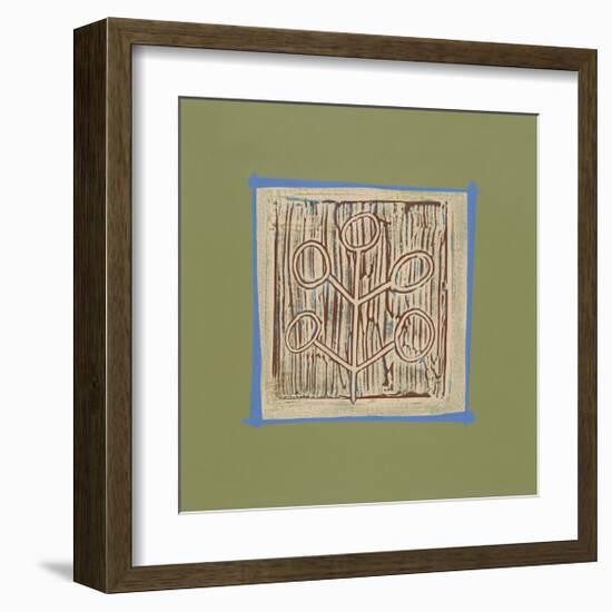 Locust-P^ G^ Gravele-Framed Giclee Print