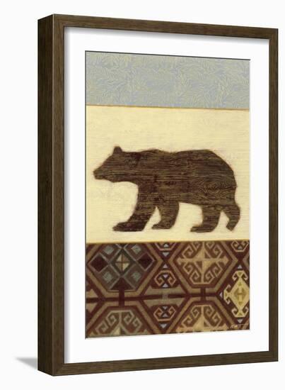 Lodge Bear-Norman Wyatt Jr.-Framed Art Print