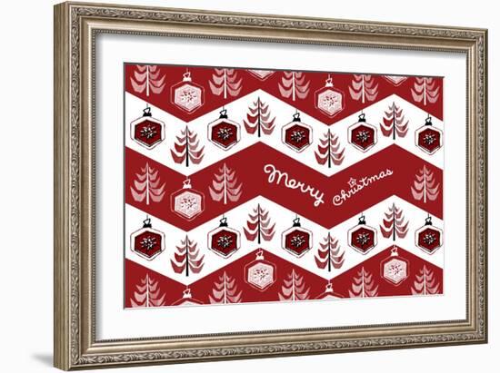 Lodge Christmas 1-null-Framed Giclee Print