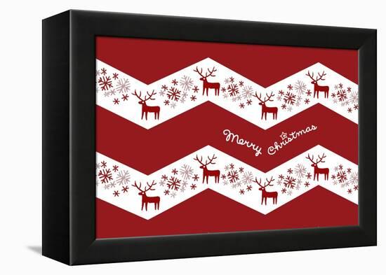 Lodge Christmas 2-null-Framed Premier Image Canvas