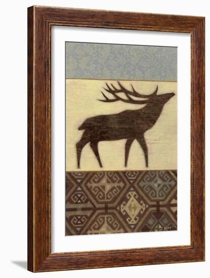 Lodge Elk-Norman Wyatt Jr.-Framed Art Print