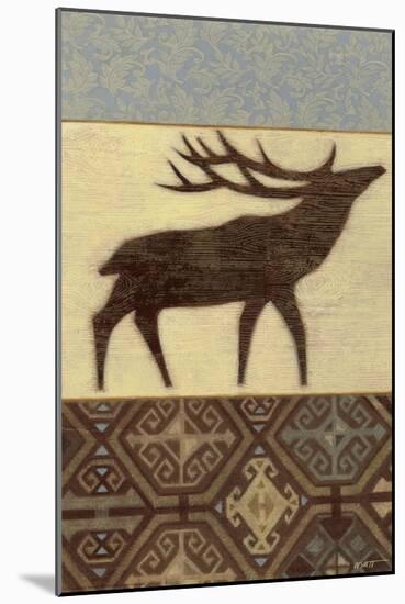 Lodge Elk-Norman Wyatt Jr.-Mounted Art Print