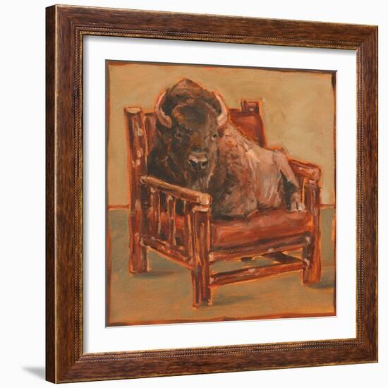 Lodge Friends I-Ethan Harper-Framed Art Print