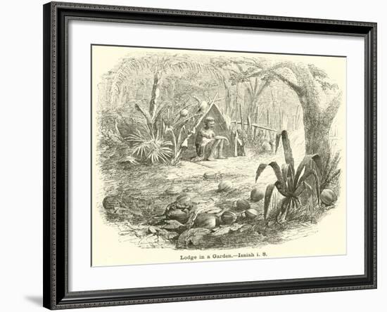 Lodge in a Garden, Isaiah, I, 8-null-Framed Giclee Print