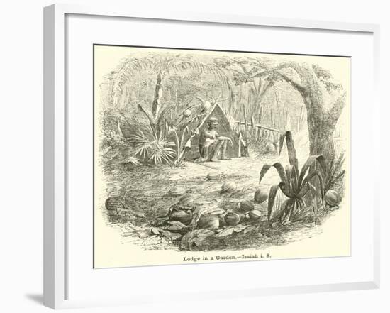 Lodge in a Garden, Isaiah, I, 8-null-Framed Giclee Print