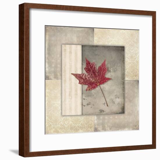 Lodge Leaf Tile 1-LightBoxJournal-Framed Giclee Print