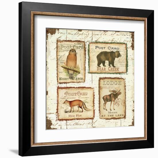 Lodge Memories II-Pela Design-Framed Art Print