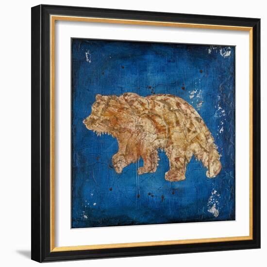 Lodge Pole Pine Bear-LightBoxJournal-Framed Giclee Print