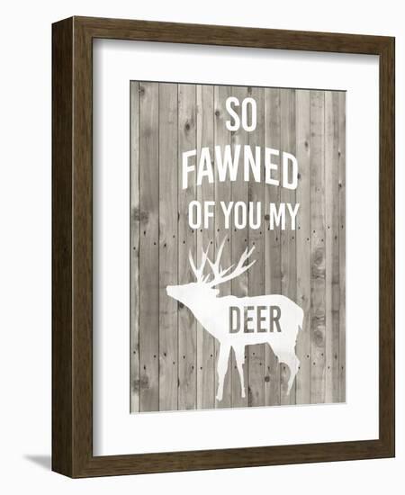 Lodge Pun I-Studio W-Framed Art Print