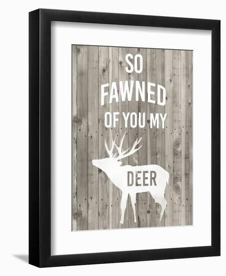 Lodge Pun I-Studio W-Framed Art Print