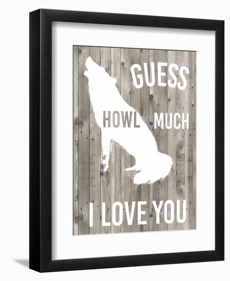 Lodge Pun II-Studio W-Framed Art Print