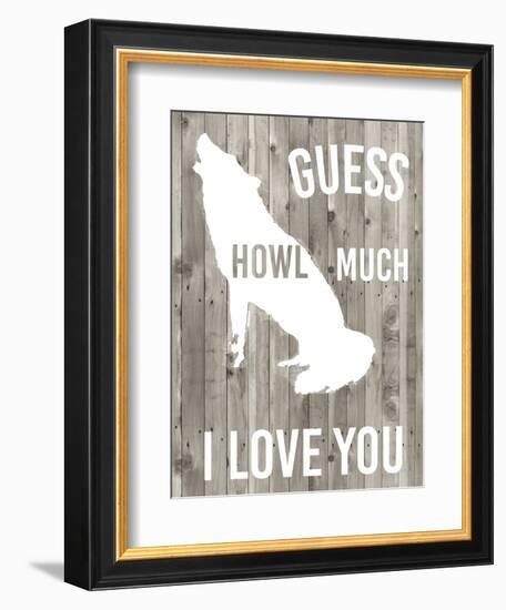 Lodge Pun II-Studio W-Framed Art Print