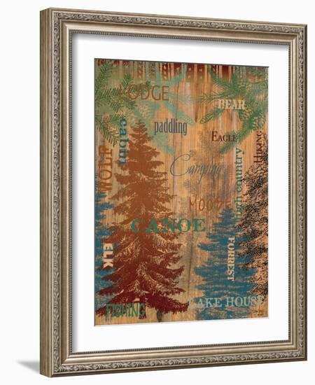 Lodge View-Bee Sturgis-Framed Premium Giclee Print