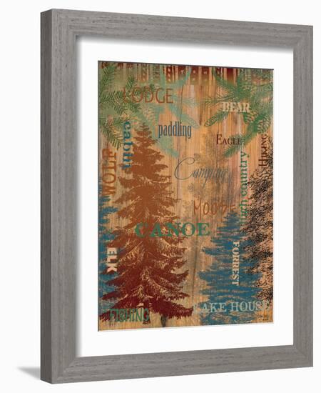 Lodge View-Bee Sturgis-Framed Premium Giclee Print