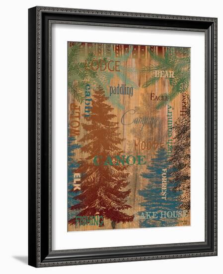 Lodge View-Bee Sturgis-Framed Premium Giclee Print