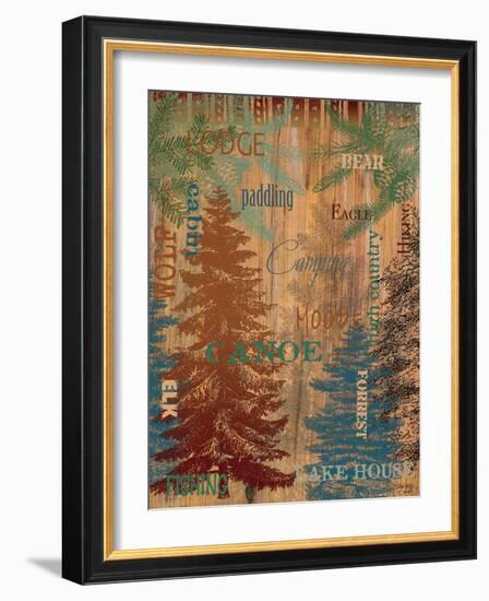 Lodge View-Bee Sturgis-Framed Premium Giclee Print