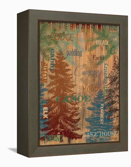 Lodge View-Bee Sturgis-Framed Stretched Canvas