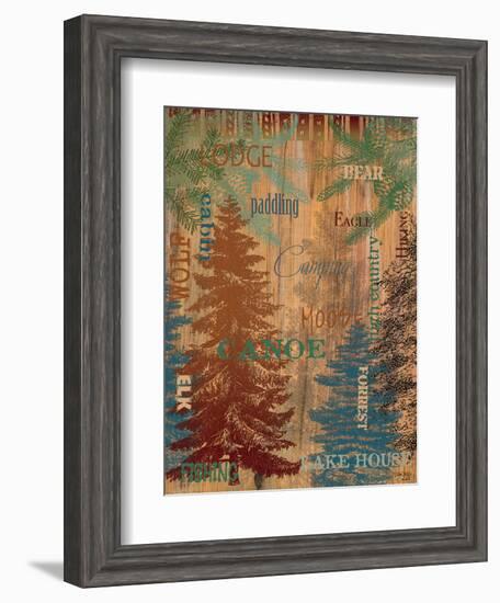 Lodge View-Bee Sturgis-Framed Art Print