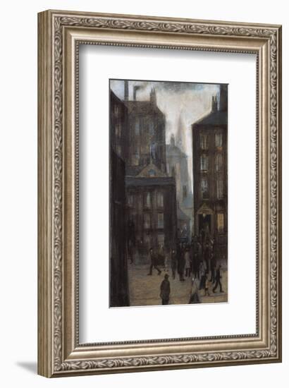 Lodging House, 1921-Laurence Stephen Lowry-Framed Premium Giclee Print