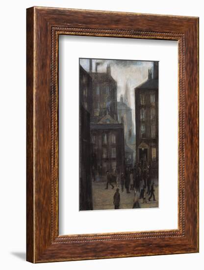 Lodging House, 1921-Laurence Stephen Lowry-Framed Premium Giclee Print