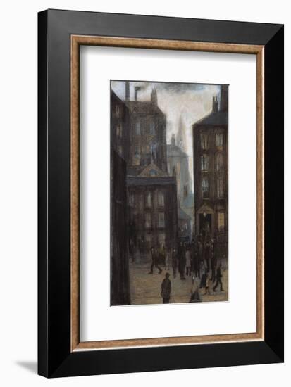 Lodging House, 1921-Laurence Stephen Lowry-Framed Premium Giclee Print