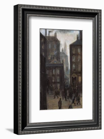 Lodging House, 1921-Laurence Stephen Lowry-Framed Premium Giclee Print