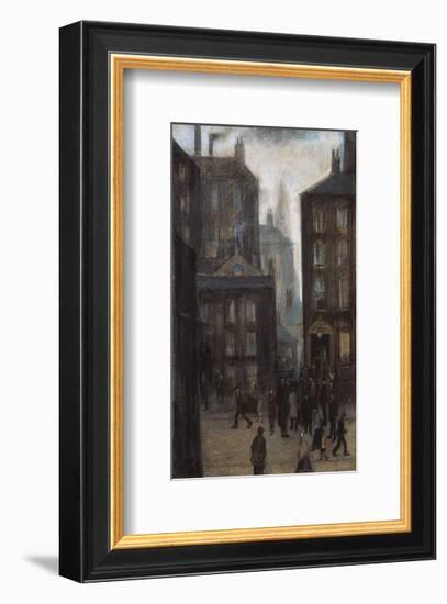 Lodging House, 1921-Laurence Stephen Lowry-Framed Premium Giclee Print