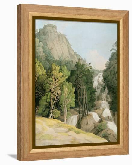 Lodore Falls-Francis Towne-Framed Premier Image Canvas