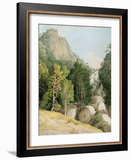 Lodore Falls-Francis Towne-Framed Giclee Print