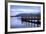 Lodore Landing on Derwentwater w Clouds over Skiddaw, Lake District Nat'l Pk, Cumbria, England, UK-Ian Egner-Framed Photographic Print