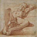 Study of a Figure, C1560-1609-Lodovico Carracci-Giclee Print