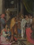 The Presentation in the Temple-Lodovico Carracci-Framed Giclee Print
