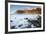 Lofoten islands, Norway, Europe. The last lights of the sunset on the beach.-ClickAlps-Framed Photographic Print