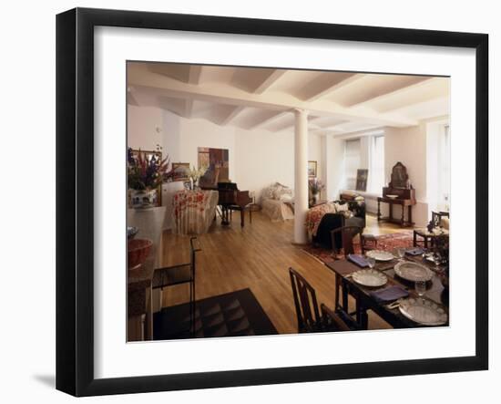 Loft Apartment, New York City, USA-null-Framed Photographic Print