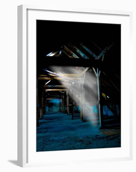 Lofty Beams-Nathan Wright-Framed Photographic Print