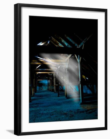 Lofty Beams-Nathan Wright-Framed Photographic Print