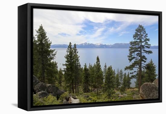 Logan Shoals Vista, Zephyr Cove, Lake Tahoe, Nevada, Usa-Susan Pease-Framed Premier Image Canvas