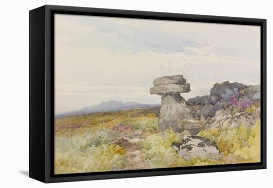 Logan Stone, Rippon Tor , C.1895-96-Frederick John Widgery-Framed Premier Image Canvas