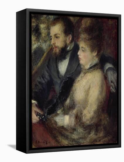 Loge, 1873-Pierre-Auguste Renoir-Framed Premier Image Canvas