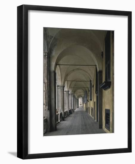 Loggia at Villa Doria Pamphili or Prince's Palace-null-Framed Giclee Print