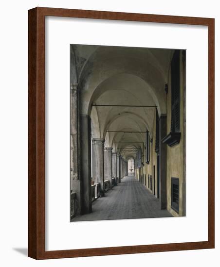 Loggia at Villa Doria Pamphili or Prince's Palace-null-Framed Giclee Print