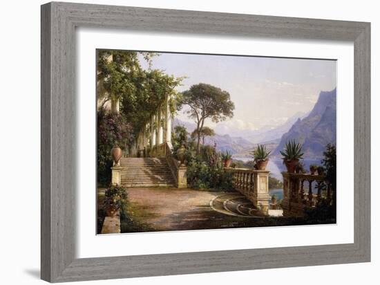 Loggia Fra Como-Carl Frederic Aagaard-Framed Giclee Print