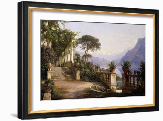 Loggia Fra Como-Carl Frederic Aagaard-Framed Giclee Print