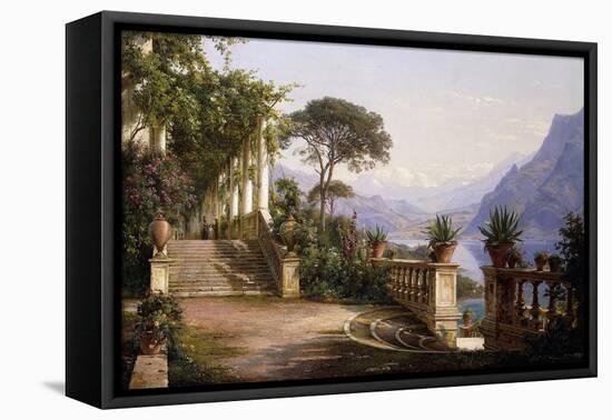 Loggia Fra Como-Carl Frederic Aagaard-Framed Premier Image Canvas