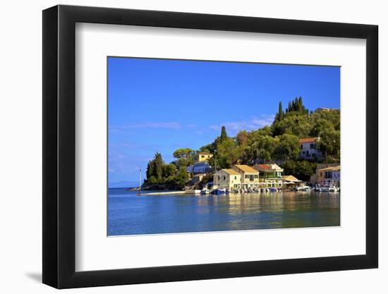 Loggos Harbour, Paxos, the Ionian Islands, Greek Islands, Greece, Europe-Neil Farrin-Framed Photographic Print