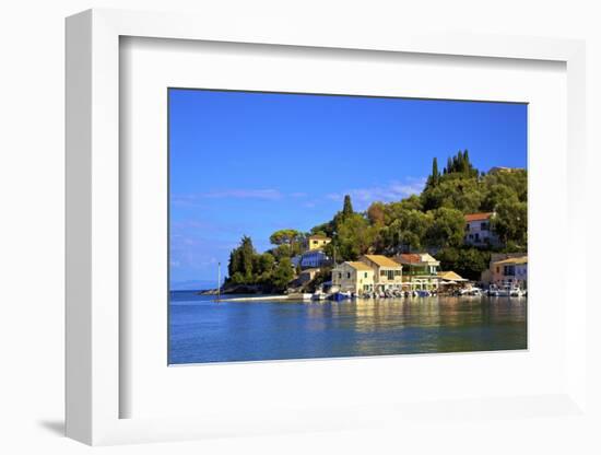 Loggos Harbour, Paxos, the Ionian Islands, Greek Islands, Greece, Europe-Neil Farrin-Framed Photographic Print