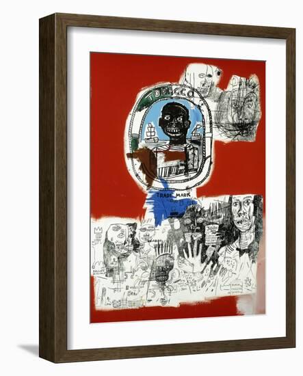 Logo-Jean-Michel Basquiat-Framed Giclee Print