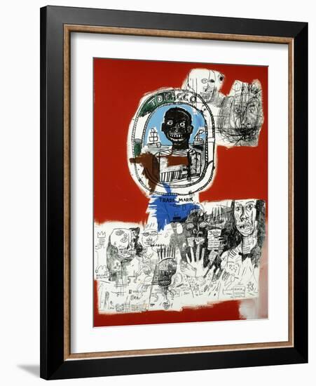 Logo-Jean-Michel Basquiat-Framed Giclee Print