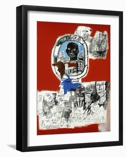 Logo-Jean-Michel Basquiat-Framed Giclee Print