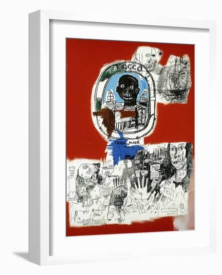 Logo-Jean-Michel Basquiat-Framed Giclee Print